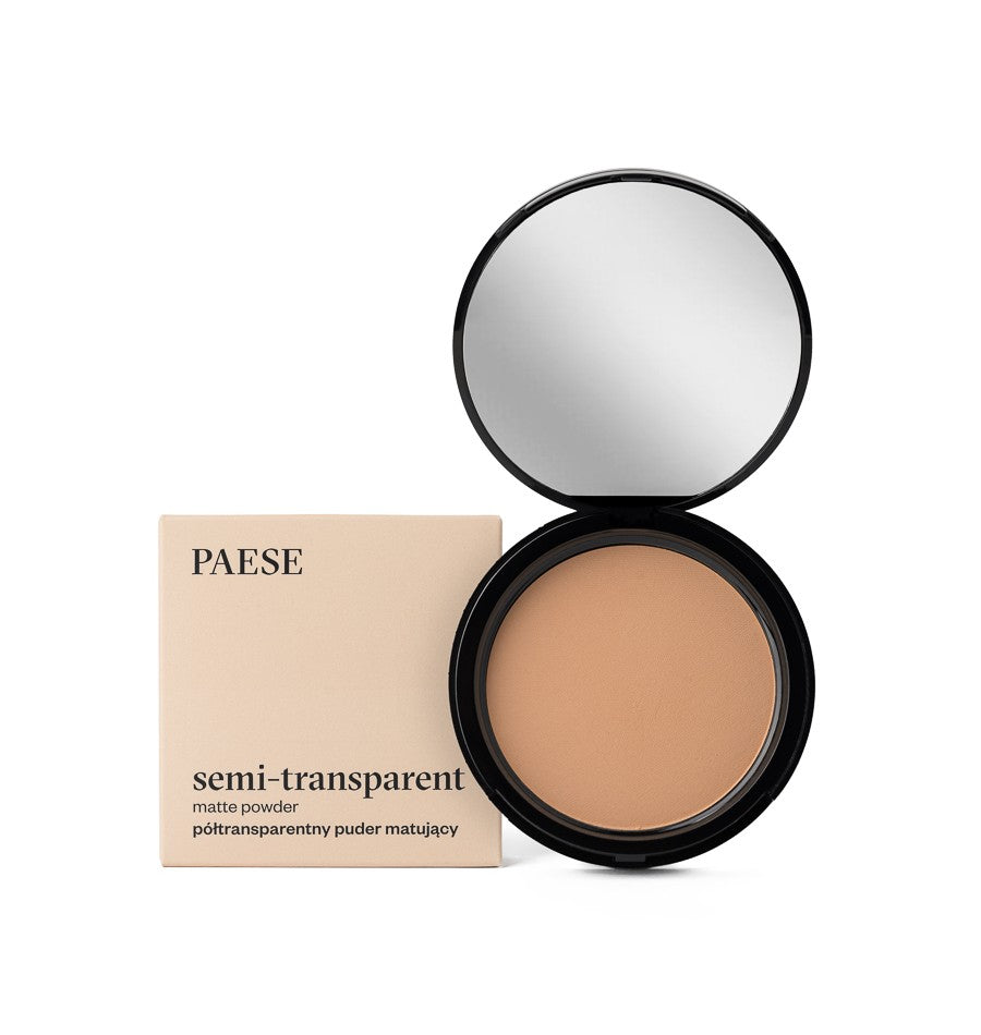 Pudra Compacta Semi-Transparenta Mata - PAESE Matte Powder Semitransparent 9 gr