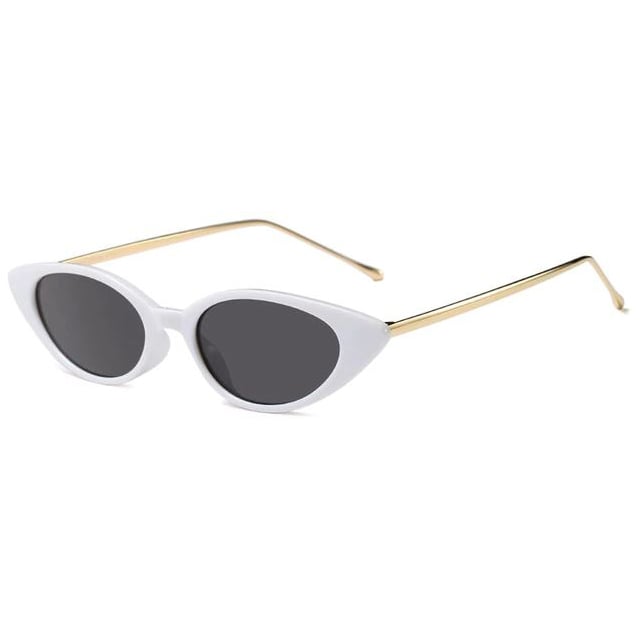 Ochelari de soare Cat-eye – Alb