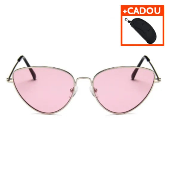 Ochelari de soare Retro Cat-Eye Roz