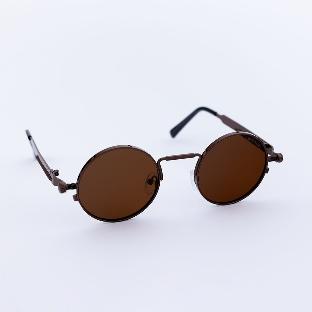 Ochelari de soare Falcon Brown – Polarizați UV400