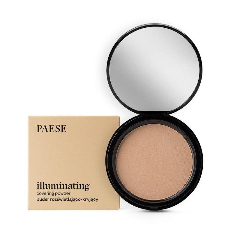 Pudra Compacta cu efect de iluminare - PAESE Illuminating Covering Powder 9 gr.