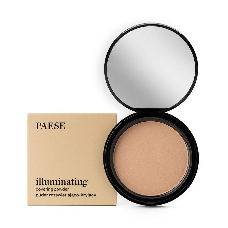 Pudra Compacta cu efect de iluminare - PAESE Illuminating Covering Powder 9 gr.