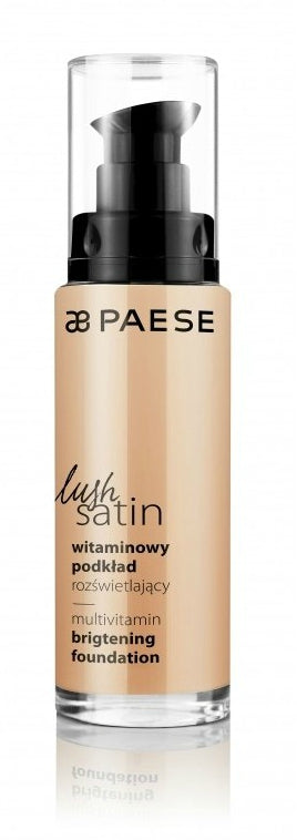 Fond de ten pentru ten uscat, tern si obosit– Paese Lush Satin 30 ml (4 nuante)