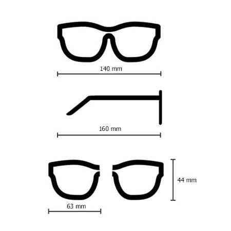 Ochelari de soare Green Calpherion
