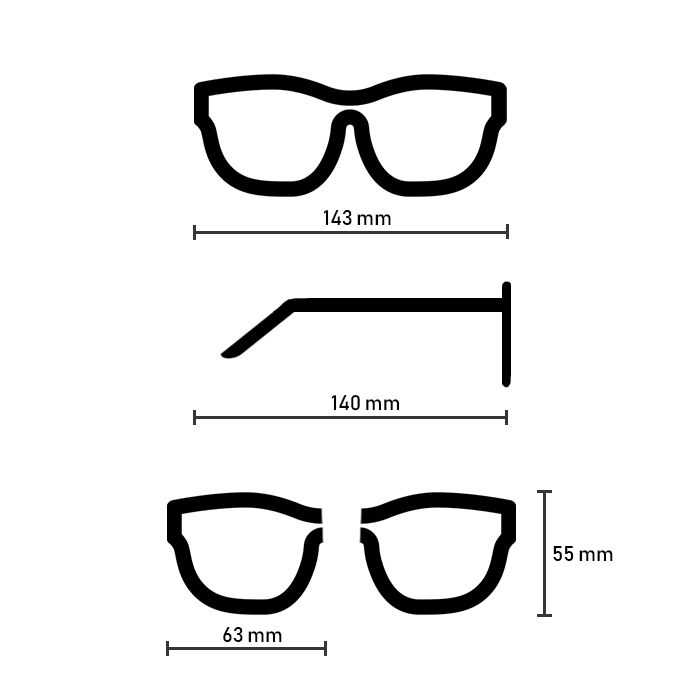 Ochelari de soare Flirty Brunette